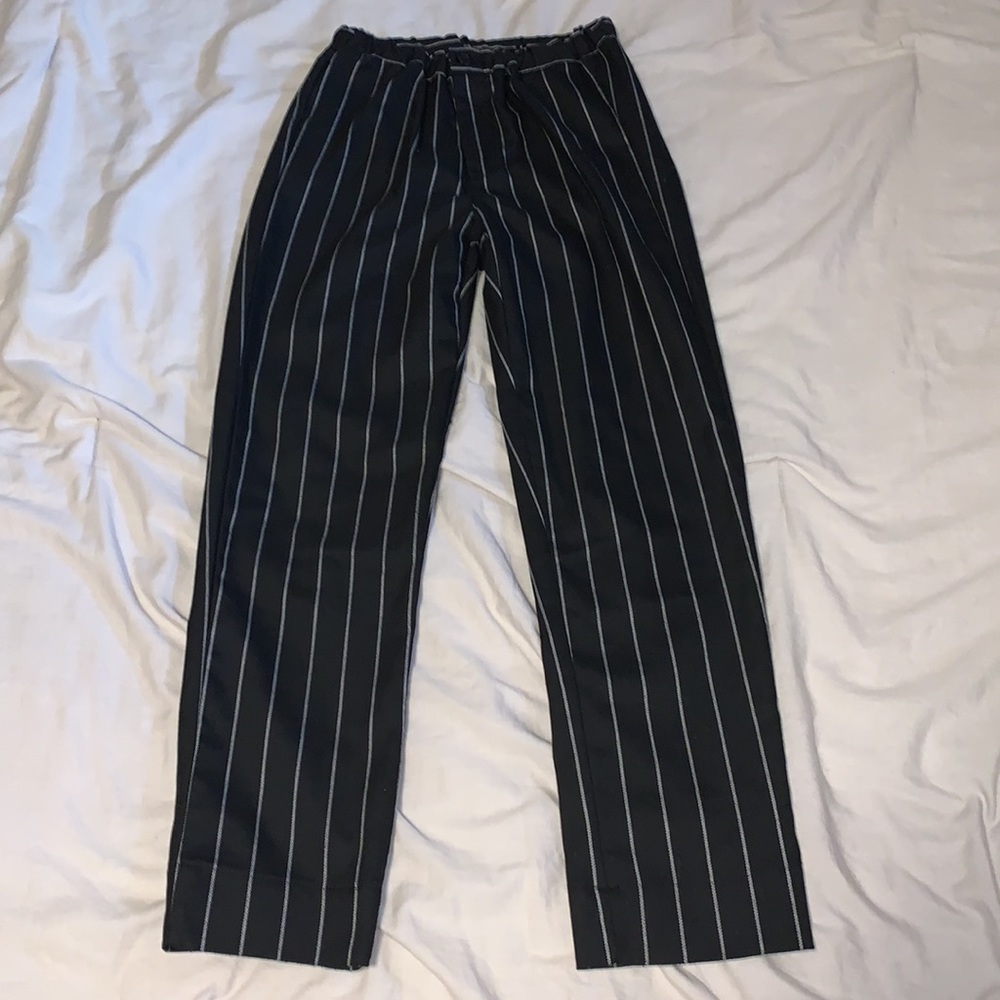PacSun Black/Gray stripe pants